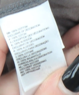 The North Face Mens Brown M Tank Top 100% Cotton Sleeveless Sportswear