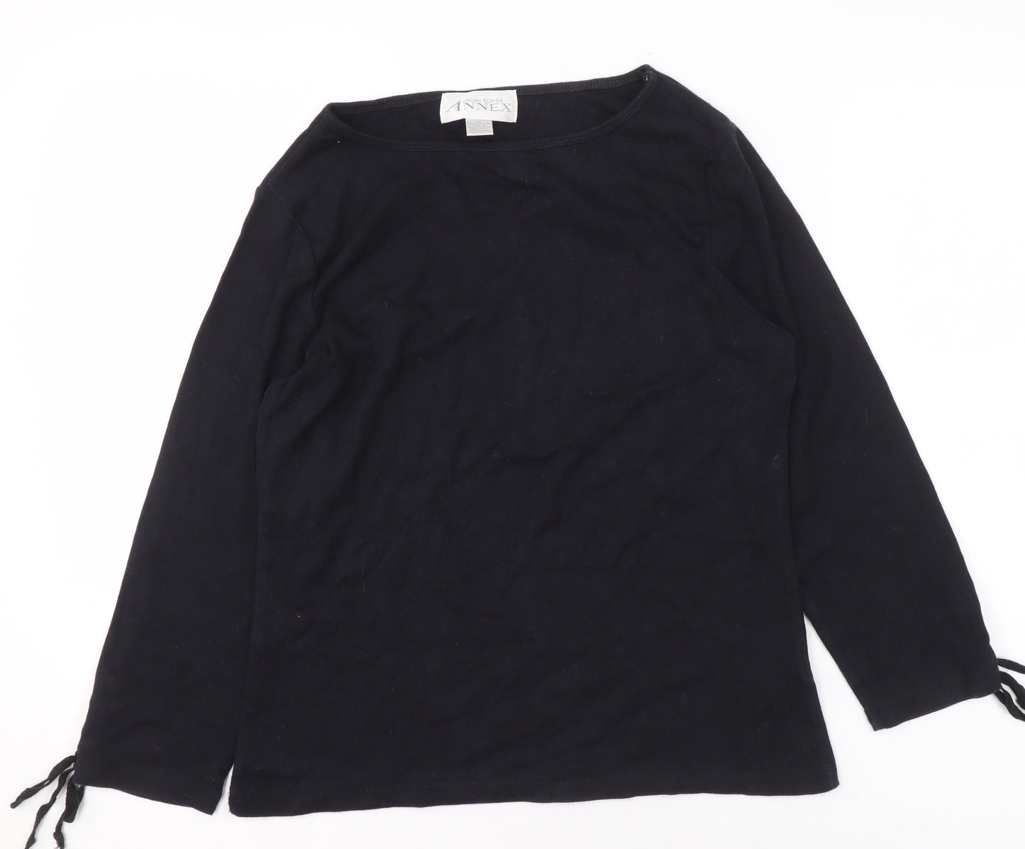 Womens UK Size M Casual Corner Annex Black Pullover Jumper