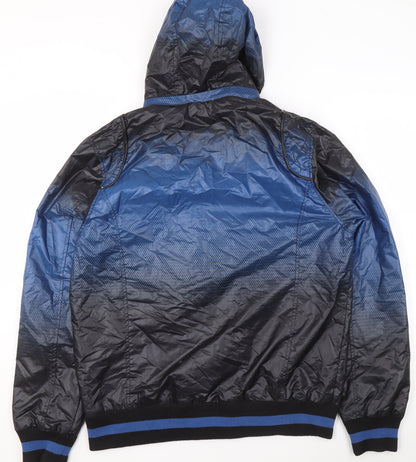 Boys UK Size XL So Cool Blue Windbreaker Coat