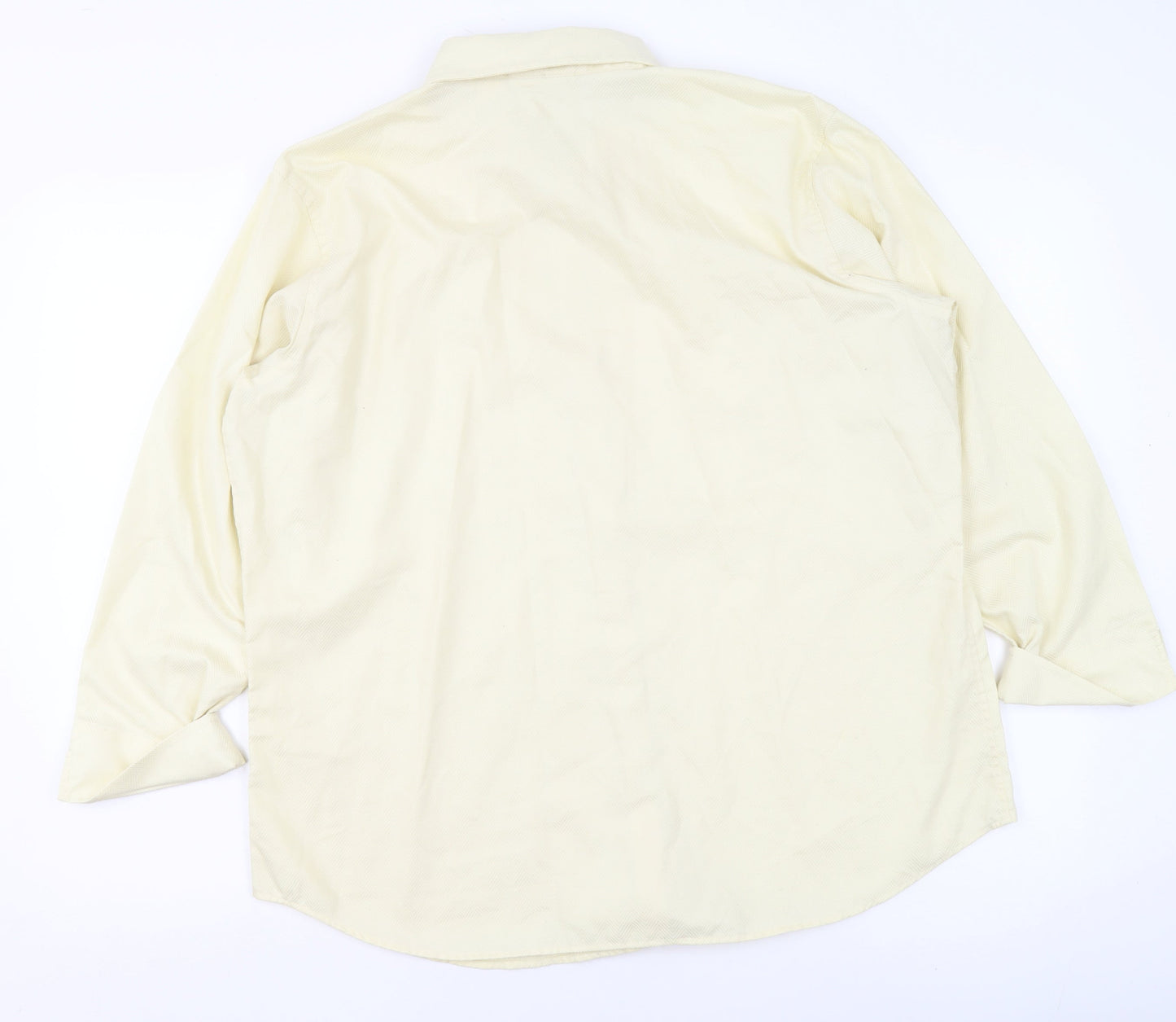 Mens UK Collar Size 16 Liz Claiborne Smart Beige  Dress Shirt