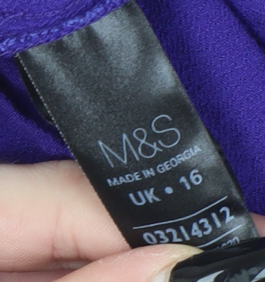 Womens UK Size 16 Marks and Spencer Trapeze & Swing Dress