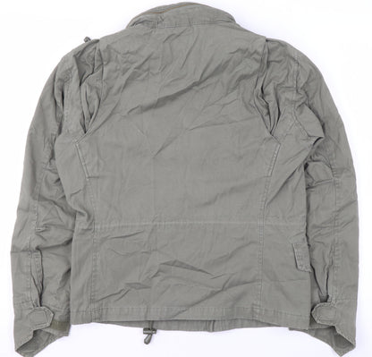 Boys UK Size S Republic Green Military Jacket