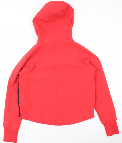 Girls UK Size M Nike Red Full Zip Hoodie