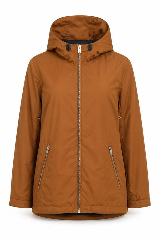 Womens UK Size L H&M Brown Parka Coat
