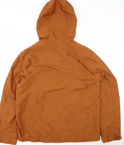 Womens UK Size L H&M Brown Parka Coat