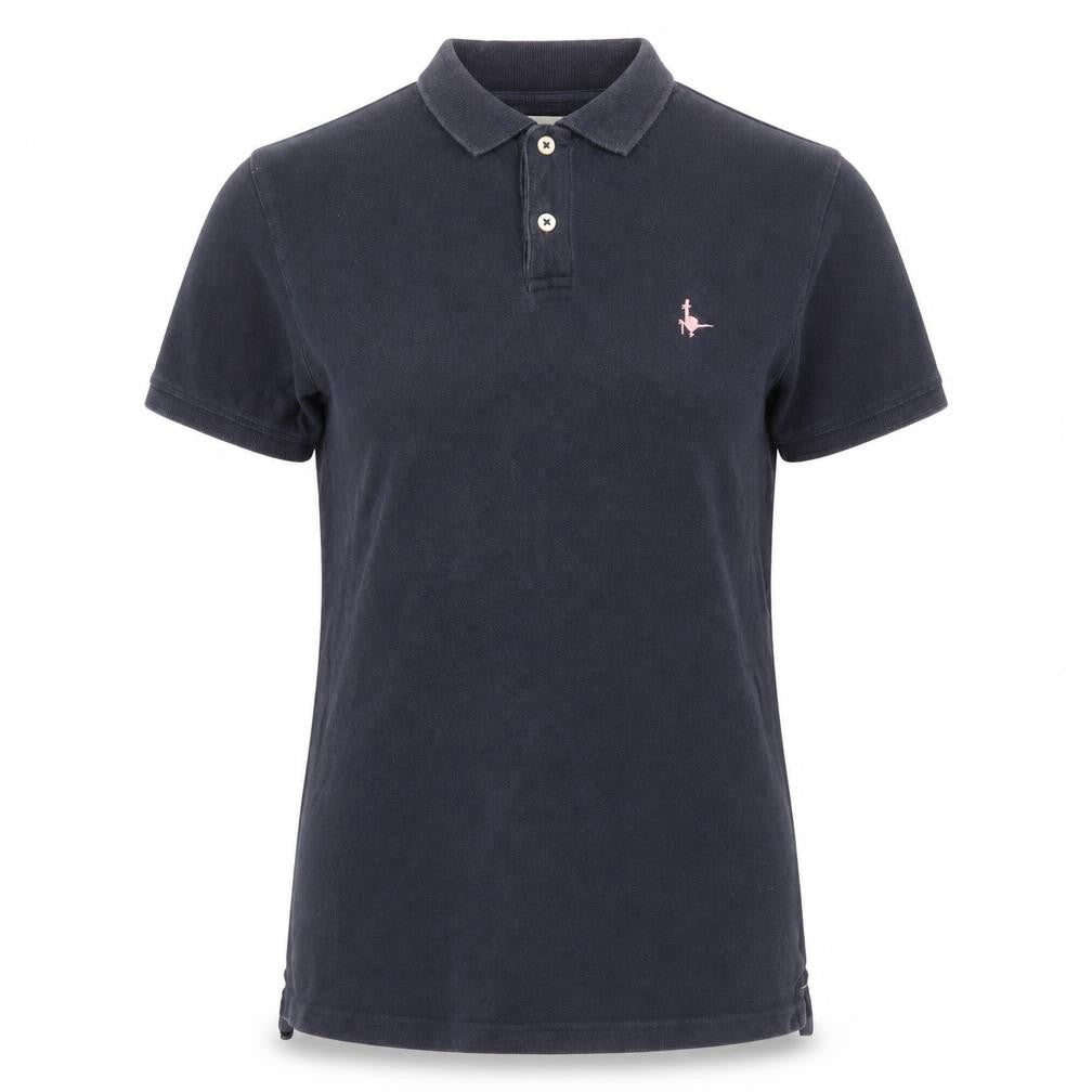 Womens UK Size XS Jack Wills Blue Classic Polo