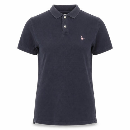 Womens UK Size XS Jack Wills Blue Classic Polo