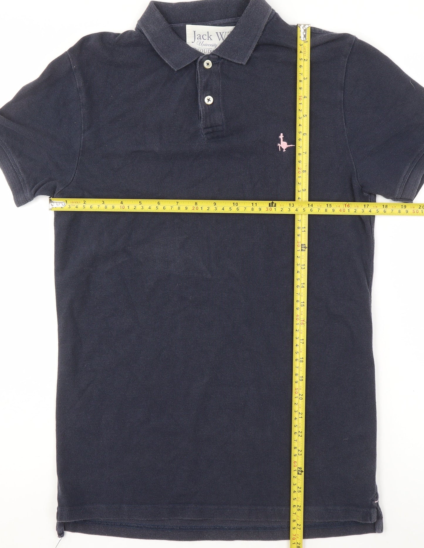 Womens UK Size XS Jack Wills Blue Classic Polo
