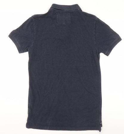 Womens UK Size XS Jack Wills Blue Classic Polo