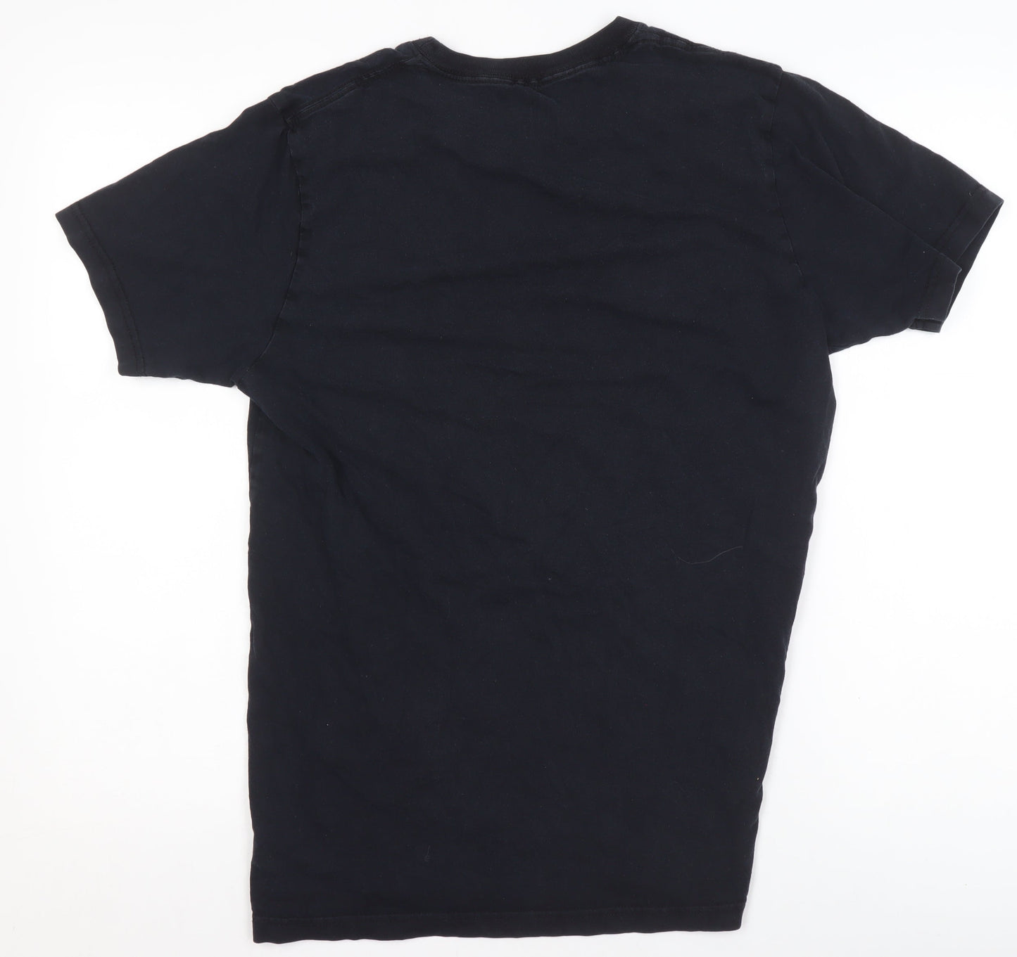 Salomon Men's Black Cotton Graphic Outdoor Sports T-Shirt Size M