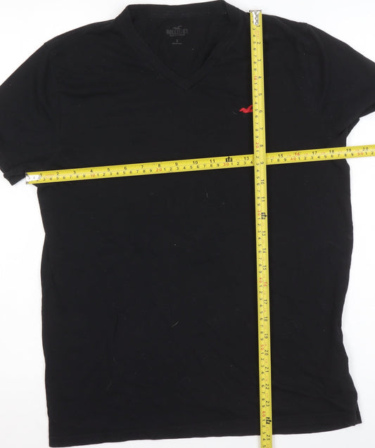 Mens UK Size S Hollister Black  T-Shirt