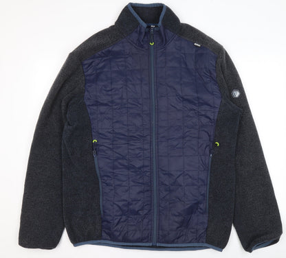 Mens UK Size L Great Outdoors Blue Basic Jacket