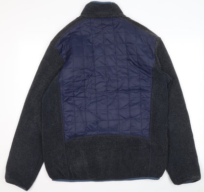 Mens UK Size L Great Outdoors Blue Basic Jacket