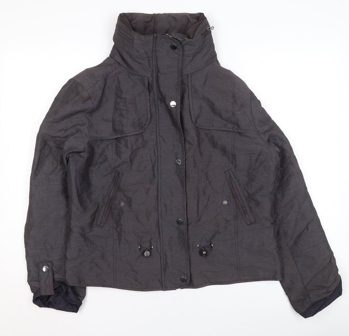 Girls UK Size 12 Marks and Spencer Black Puffer Jacket