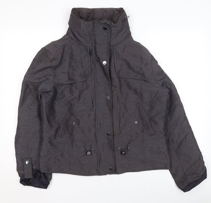 Girls UK Size 12 Marks and Spencer Black Puffer Jacket