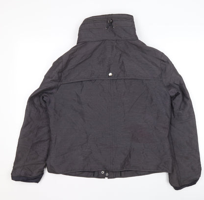 Girls UK Size 12 Marks and Spencer Black Puffer Jacket