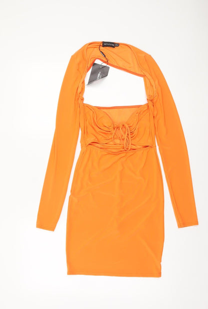 Womens UK Size 10 PRETTYLITTLETHING Bodycon Dress