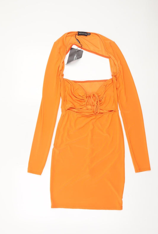 Womens UK Size 10 PRETTYLITTLETHING Bodycon Dress