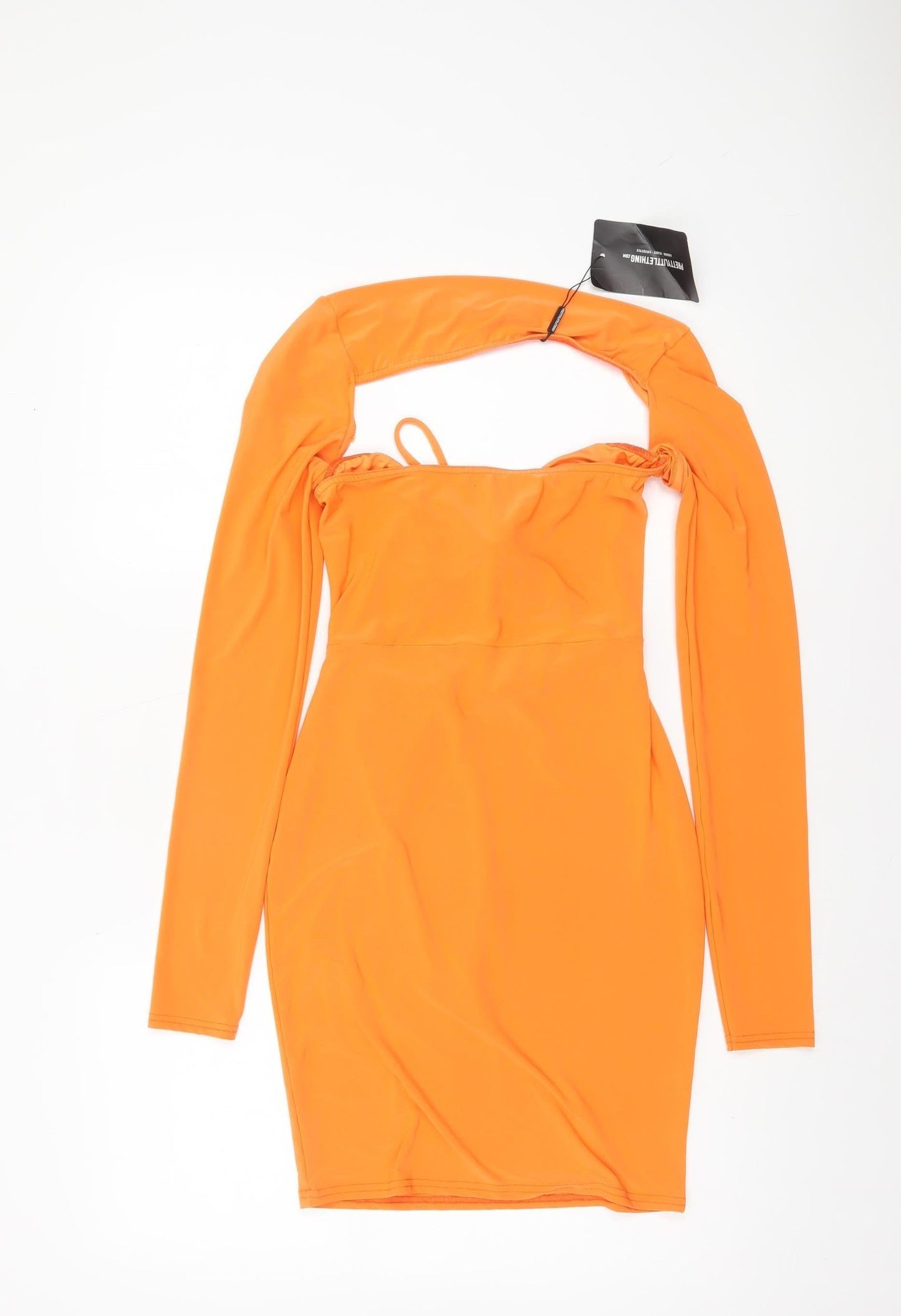 Womens UK Size 10 PRETTYLITTLETHING Bodycon Dress