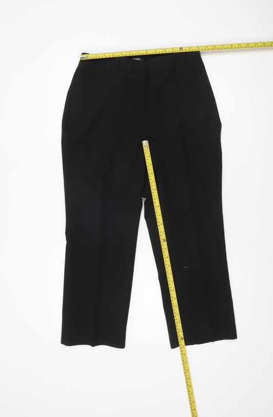 Dunnes Stores Women’s Black Size 12 Stretch Work Trousers
