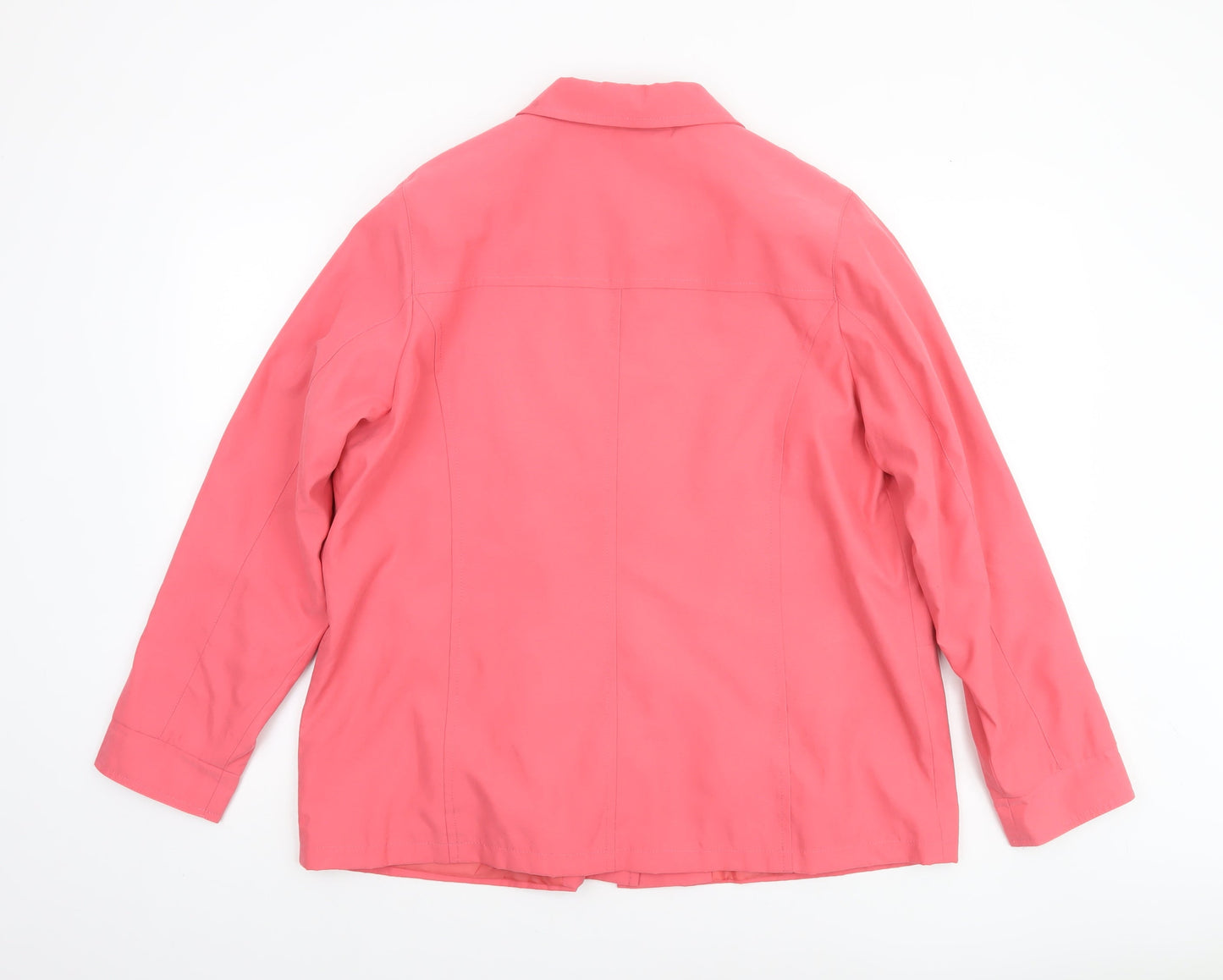 Womens UK Size 20 Marks and Spencer Pink Basic Jacket
