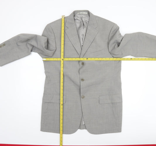 Mens UK Size M Marks and Spencer Regular Grey Suit Jacket