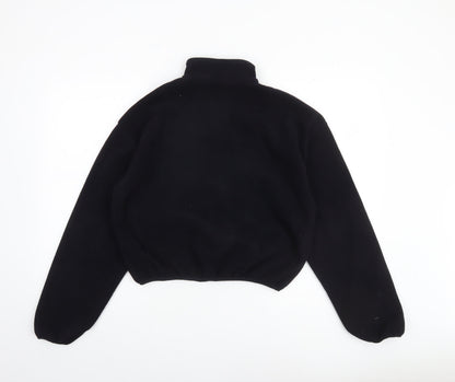 Womens UK Size 8 Bershka Black Pullover Sweatshirt