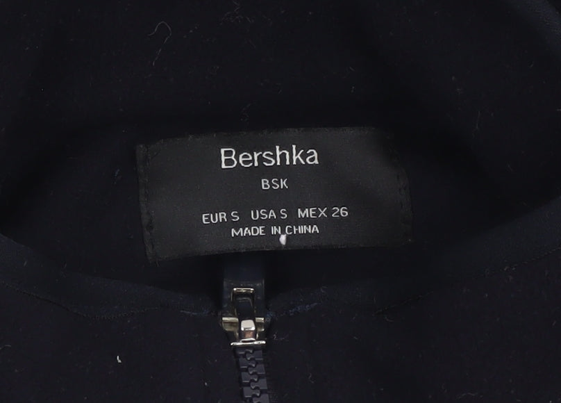 Womens UK Size 8 Bershka Black Pullover Sweatshirt