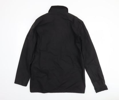 Mens UK Size S Regatta Black Waxed Jacket