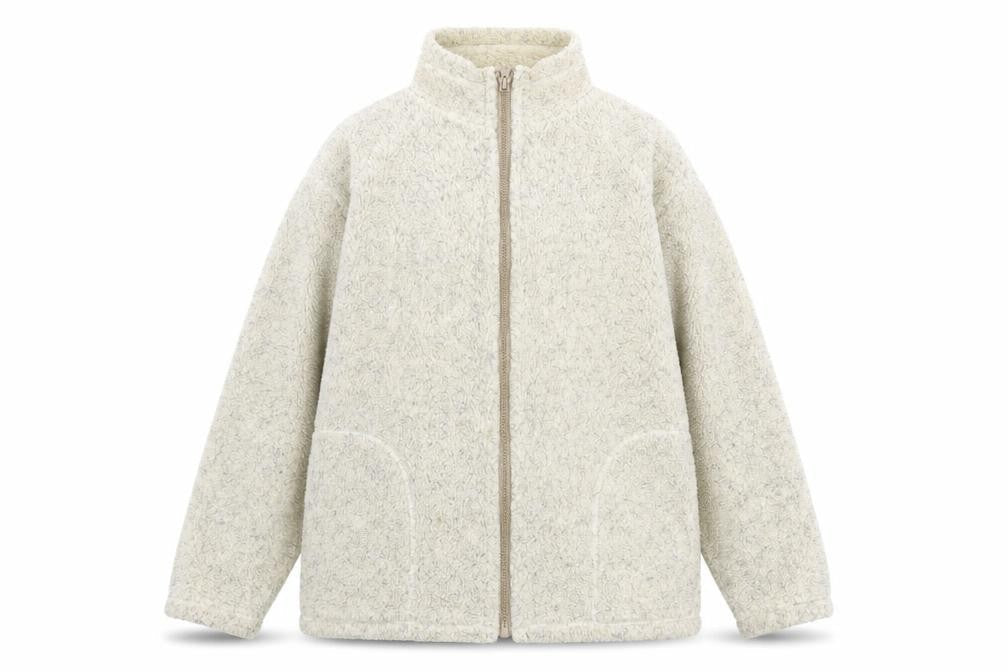 Womens UK Size 10-12 St. Bernard Beige Basic Jacket