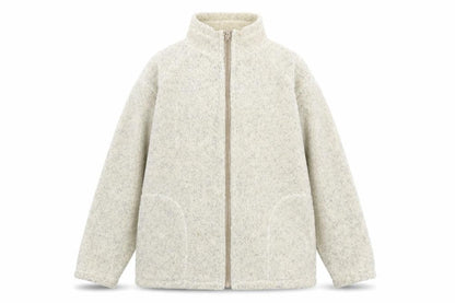 Womens UK Size 10-12 St. Bernard Beige Basic Jacket