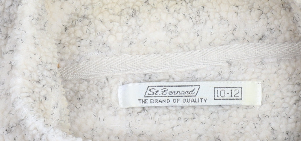 Womens UK Size 10-12 St. Bernard Beige Basic Jacket