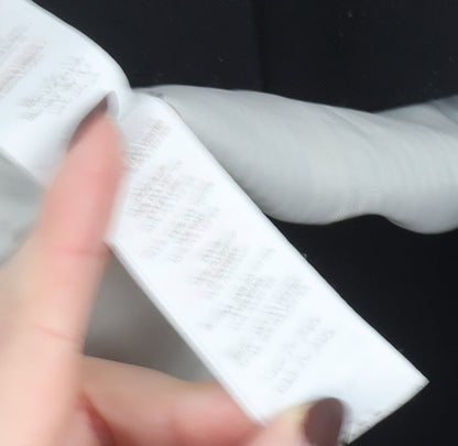 New Look Women Black Blazer Jacket UK 14 Regular Fit Tailored Workwear