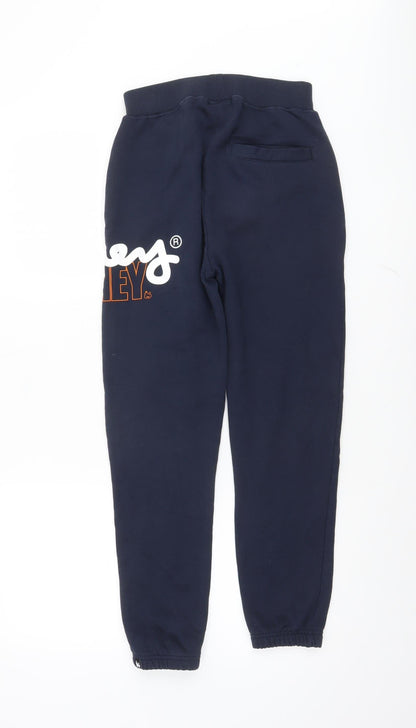 Boys UK Size 13 Years Money Regular Fit Jogger Blue Trousers