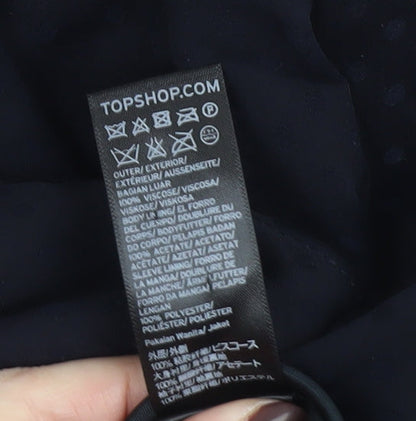 Womens UK Size 12 Topshop Regular Blue Blazer
