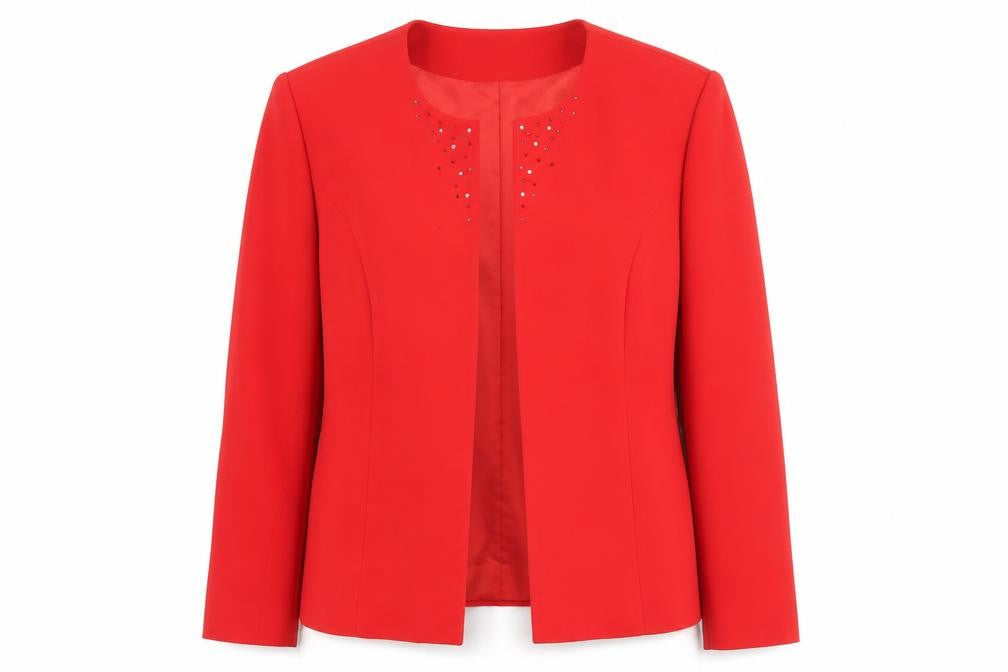 Womens UK Size 18 Braville Regular Red Blazer