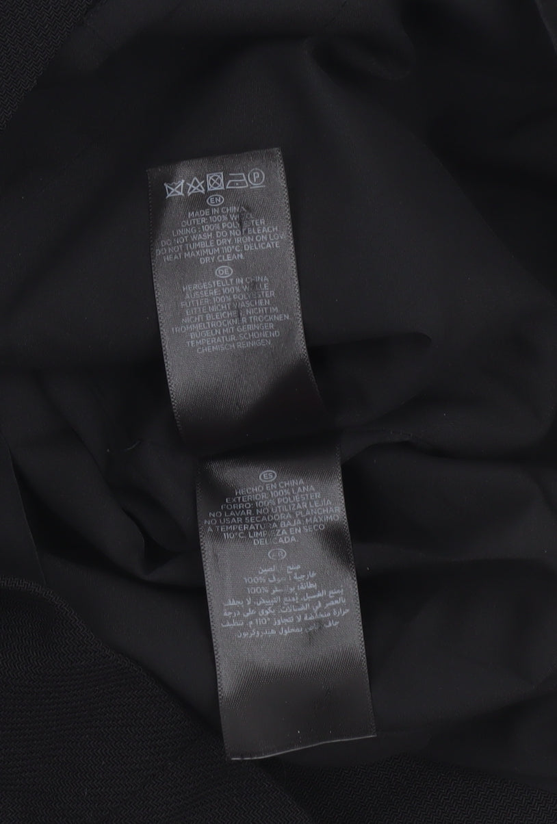 Hobbs Women Black Wool Sheath Dress Size 8 Work Formal