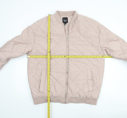 Girls UK Size 14-15 Years New Look Beige Bomber Jacket