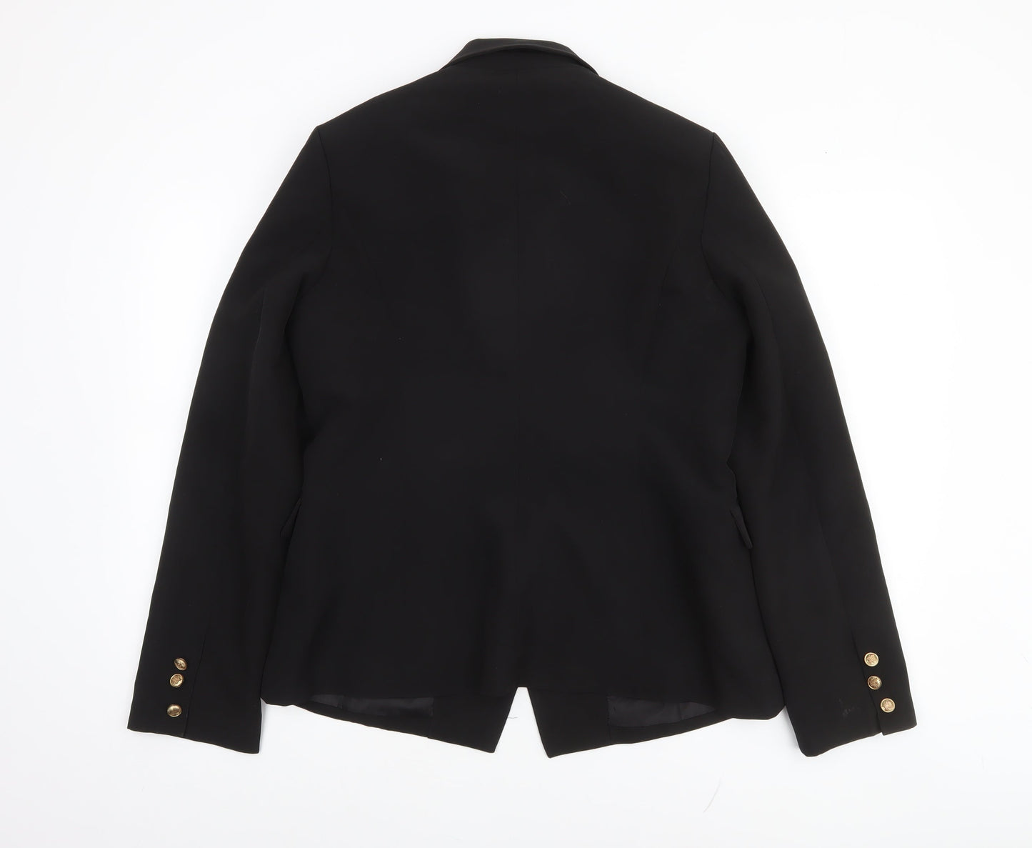 Womens UK Size 18 Attentif Paris Regular Black Blazer