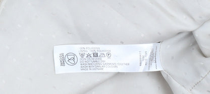 Debenhams Classics Women Beige Size 16 Two-Button Blazer Jacket