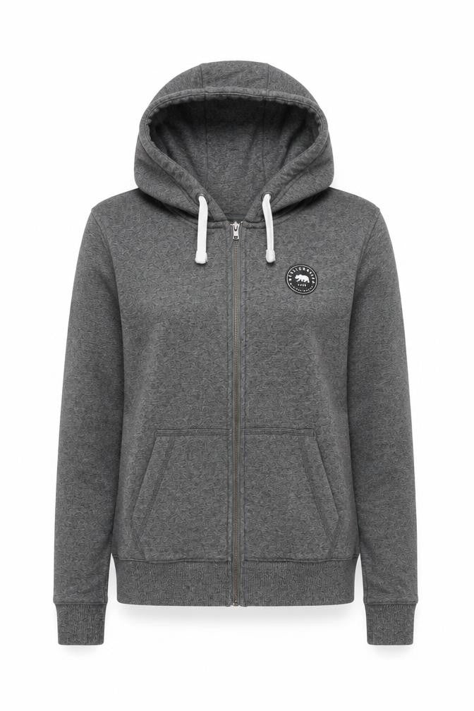 Womens UK Size 8 SoulCal & Co Grey Full Zip Hoodie