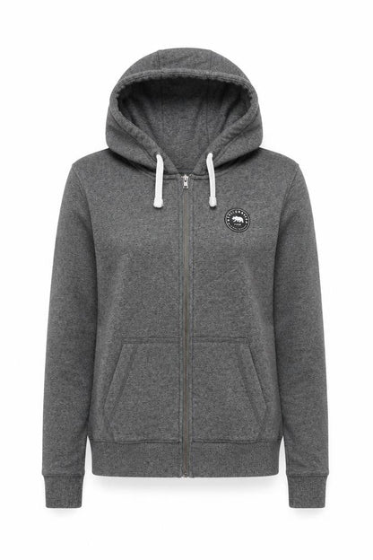 Womens UK Size 8 SoulCal & Co Grey Full Zip Hoodie