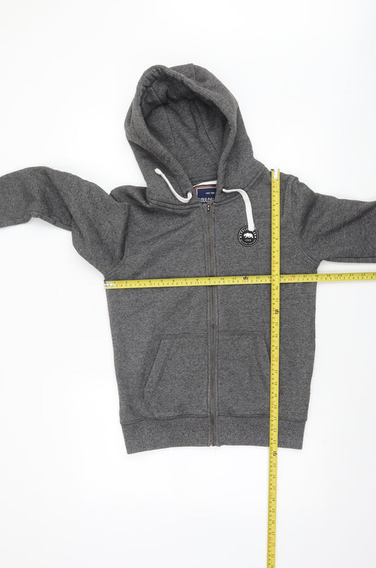 Womens UK Size 8 SoulCal & Co Grey Full Zip Hoodie
