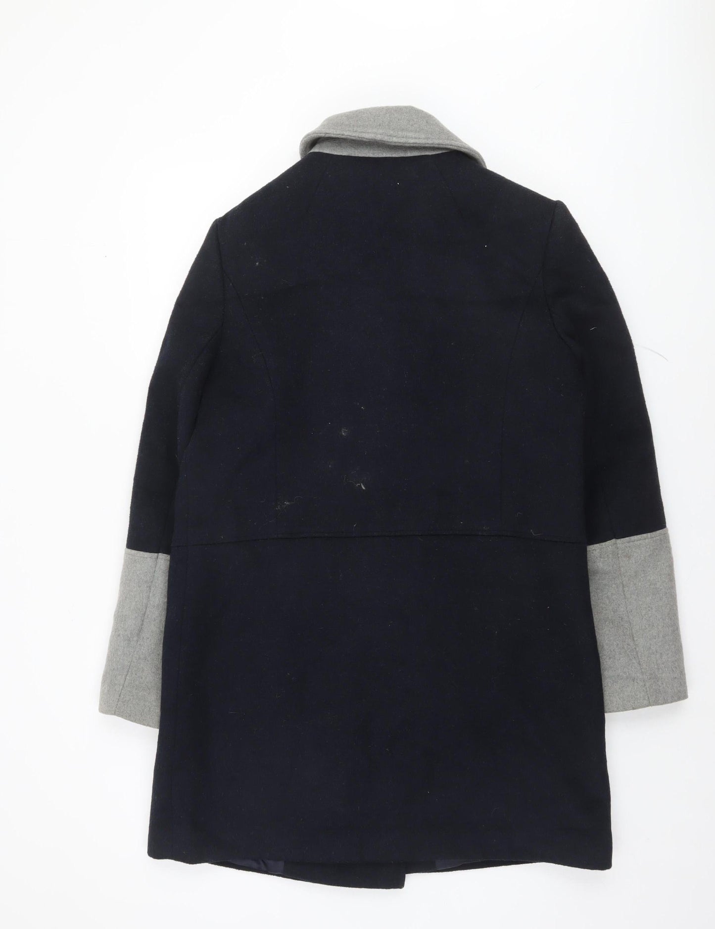 Womens UK Size 12 NEXT Blue Overcoat