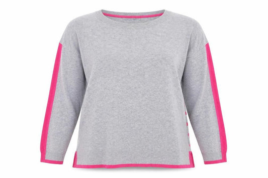 Womens UK Size 20 Principles Grey Pullover Jumper