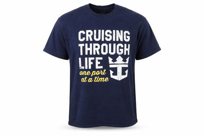 Mens UK Size L Royal Caribbean Blue  T-Shirt