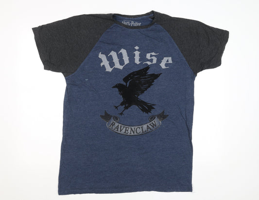Warner Bros Studio Tour Harry Potter Ravenclaw Blue Men’s L T-Shirt