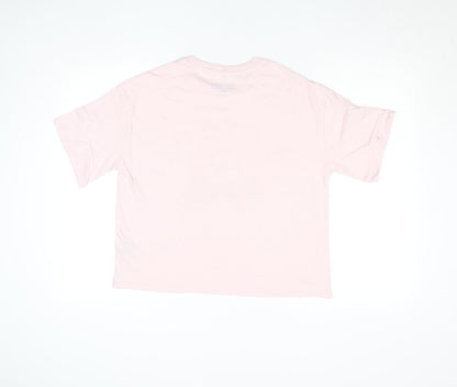 Teens UK Size 14 Marks and Spencer Pink Basic T-Shirt