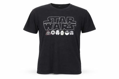 Mens UK Size M Star Wars Black  T-Shirt