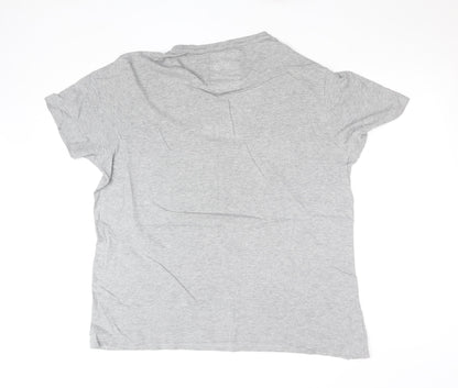 South Shore Mens Grey Graphic Beach Surf T-Shirt Size L